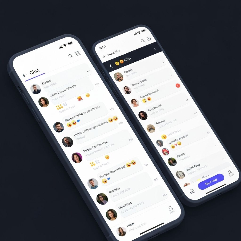 Group chat community discussions